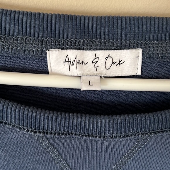 Aiden & Oak Joelle Size Zip Sweatshirt Large - Picture 4 of 8